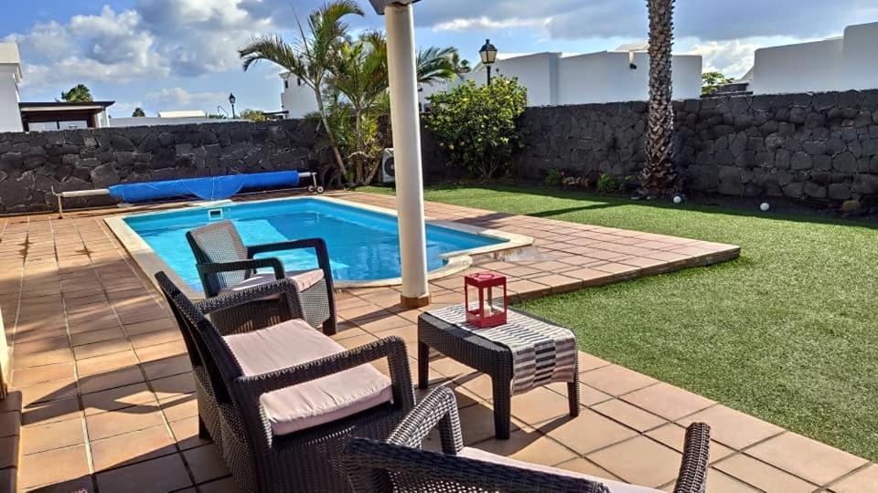 Villa Bol-Can Con Piscina Privada Playa Blanca Dış mekan fotoğraf